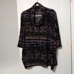 Blouse poncho